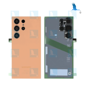 S24 Ultra - Backcover, battery cover - GH82-33349G - Orange (Titanium orange) - Samsung S24 Ultra (S928B) - oem S24 Ultra - Backcover, battery cover - GH82-33349G - Orange (Titanium orange) - Samsung S24 Ultra (S928B) - oem