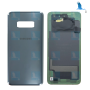 Back Cover Glass - GH82-18452A/GH82-18492A - Noir (Prism Black) - Galaxy S10e (G970) - oem