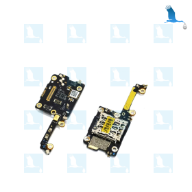 Find X2 Pro - Sim reader board + Microphon - Oppo Find X2 Pro (CPH2025) - ori Find X2 Pro - Sim reader board + Microphon - Oppo Find X2 Pro (CPH2025) - ori