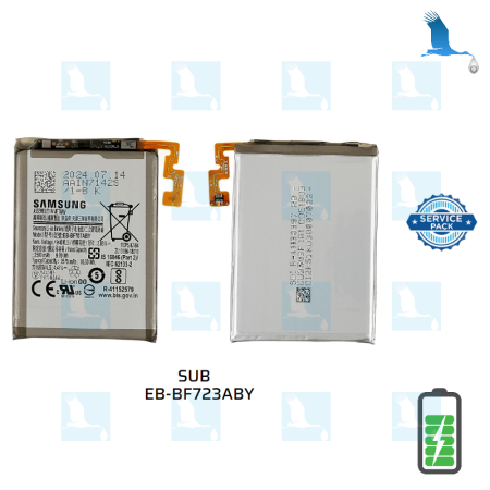 ZFlip4 - Batteria - SUB EB-BF723ABY - GH82-29434A - Samsung Galaxy ZFlip 4 (F721B) - service pack