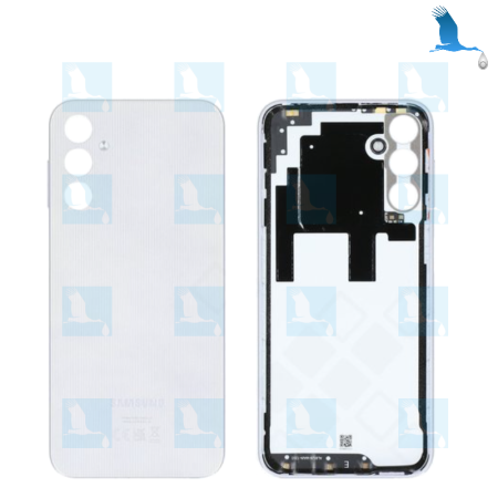 A14 (4G) - Cache batterie - Cache arrière - GH81-23537A - Argent - Galaxy A14 (A145R) - oem