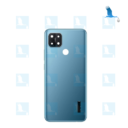 Backcover, Battery cover - 3201870 - Blue (Mystery Blue) - Oppo A15 / A15S