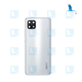 Backcover, Battery cover - 3201869 - Silver - Oppo A15 / A15S Backcover, Battery cover - 3201869 - Silver - Oppo A15 / A15S