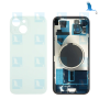 Batterieabdeckungsglas + Metallplatte + Magnete – Grüne – iPhone 15 Plus – oem