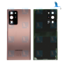 Backcover Battery cover - GH82-23281D - Cuivre (Mystic Bronze) - Note 20 Ultra (N985 & N986) - oem