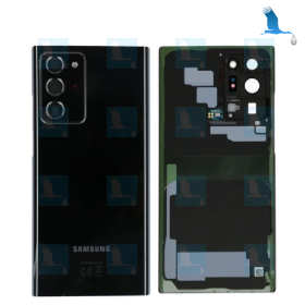 Backcover Battery cover - GH82-23281A - Noir (Mystic Black) - Note 20 Ultra 5G(N986)/4G (N985) - service pack Backcover Battery cover - GH82-23281A - Noir (Mystic Black) - Note 20 Ultra 5G(N986)/4G (N985) - service pack