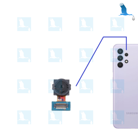 Camera arrière - GH96-14141A - 5MP (F2.4) - Galaxy A32 / A42 / M52 - ori