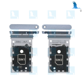 SIM card tray - GH98-48906F - Blue (Saphire blue) - Samsung Galaxy S24 (S921B) / S24 Plus (S926B) - ori SIM card tray - GH98-48906F - Blue (Saphire blue) - Samsung Galaxy S24 (S921B) / S24 Plus (S926B) - ori