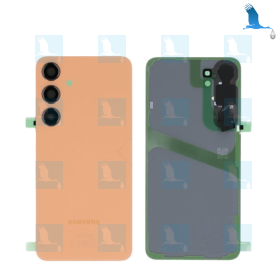 Cache batterie - Cache arrière - GH82-33275G - Orange (Sandstone orange) - Samsung Galaxy S24 Plus (S926B) - oem Cache batterie - Cache arrière - GH82-33275G - Orange (Sandstone orange) - Samsung Galaxy S24 Plus (S926B) - oem