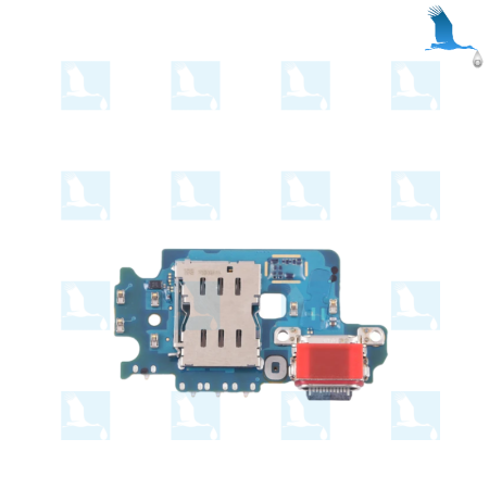 Charging board and flex connector - GH96-16507A - Samsung Galaxy S24 (S921B) - ori