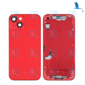 iPhone 14 - Copertina posteriore + cornice centrale - Rossa - iPhone 14 - oem