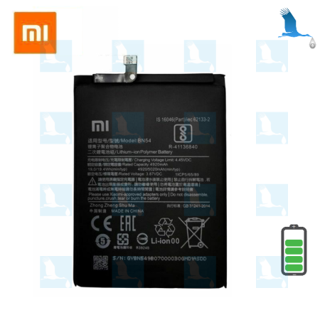 Battery BN55 - 460200002F5Z - Xiaomi Redmi Note 9s - qor