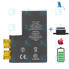 Battery without flex - original - 3,85V - 4352mAh - 16.75Wh - iPhone 13 Pro Max Battery without flex - original - 3,85V - 4352mAh - 16.75Wh - iPhone 13 Pro Max