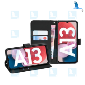 Book Case - Nero - Galaxy A13 (A135F) / Galaxy A13 (A137F) Book Case - Nero - Galaxy A13 (A135F) / Galaxy A13 (A137F)