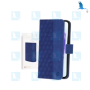 Book Case - Blau (Geo blue) - Galaxy A55 (A556B)