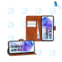 Book Case - Braun (Geo brown) - Galaxy A55 (A556B)
