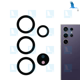 Kameraobjektive - Satz mit 5 Stück - Samsung S24 Ultra (S928B) - ori Kameraobjektive - Satz mit 5 Stück - Samsung S24 Ultra (S928B) - ori