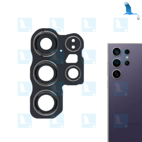 Kamera-Lenses + Rahmen - Schwarz - Samsung S24 Ultra (S928B) - ori Kamera-Lenses + Rahmen - Schwarz - Samsung S24 Ultra (S928B) - ori