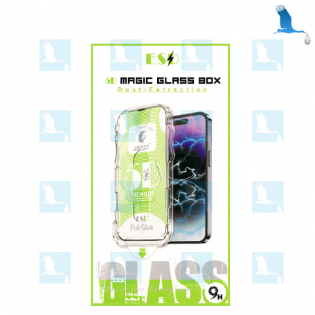 Magic Glass Box - Tempered Glass - iPhone 14 Plus / 13 Pro Max - Very easy to install yourself