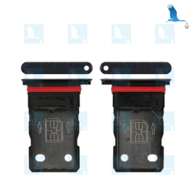 SIM card tray - Schwarz (Onyx grey) - OnePlus Nord  5G (AC2003/AC2001) - qor