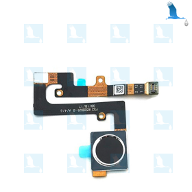 Finger print sensor flex - Schwarz - Nokia 7.1 (TA-1085/TA-1095/TA-1100) - ori Finger print sensor flex - Schwarz - Nokia 7.1 (TA-1085/TA-1095/TA-1100) - ori