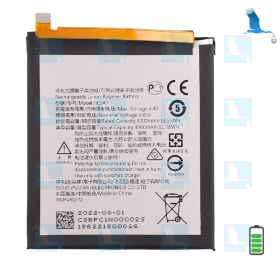 Batteria HE342 - 3.85V - 3060mAh - 11.78Wh - Nokia 7.1 / Nokia 6.1 / Nokia 5.1 - ori Batteria HE342 - 3.85V - 3060mAh - 11.78Wh - Nokia 7.1 / Nokia 6.1 / Nokia 5.1 - ori