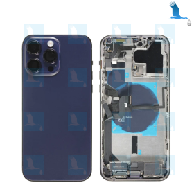iPhone 14 Pro - Back cover + Middle frame - Deep purple - iPhone 14 Pro - oem iPhone 14 Pro - Back cover + Middle frame - Deep purple - iPhone 14 Pro - oem