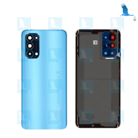 Batteriefachabdeckung - Rückseitige Abdeckung - 4906013 - Astral Blue - CPH2145 - Oppo Find X3 Lite (5G) / Oppo Reno5 (5G) - ori Batteriefachabdeckung - Rückseitige Abdeckung - 4906013 - Astral Blue - CPH2145 - Oppo Find X3 Lite (5G) / Oppo Reno5 (5G) - ori