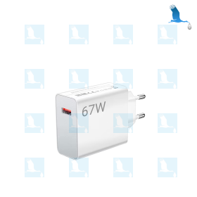 Caricabatterie - Adattatore di alimentazione 100V-240V - Connettore USB - Mi Power Adapter 67W Model MDY-12-EH Caricabatterie - Adattatore di alimentazione 100V-240V - Connettore USB - Mi Power Adapter 67W Model MDY-12-EH