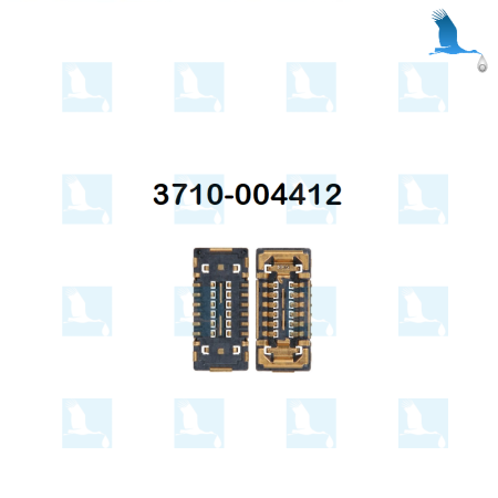 BTB connector - 3710-004412 - 12 pin (2x6) - Board to board connector - Solder connector