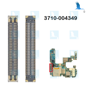 BTB connector - 3710-004349 - 64 pin (2x32) - Board to board connector - Solder connector BTB connector - 3710-004349 - 64 pin (2x32) - Board to board connector - Solder connector