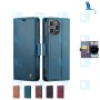 Book Case CaseMe - TPU - Blue - iPhone 16