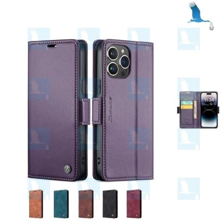 Book Case CaseMe - TPU - Purple - iPhone 16