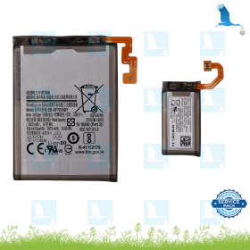 Z Flip (5G) - Batteries - Service pack  EB-BF707ABY (Main) + EB-BF708ABY (Sub) - GH82-23867A Z Flip (5G) - Batteries - Service pack  EB-BF707ABY (Main) + EB-BF708ABY (Sub) - GH82-23867A