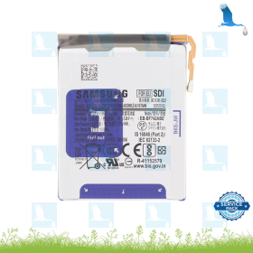 Z Flip 6 - Batterie - service pack - EB-BF742ABE - GH82-35024A - Sub - 3.88V - 2790mAh - 10.80Wh - 1ICP5.51.63 Z Flip 6 - Batterie - service pack - EB-BF742ABE - GH82-35024A - Sub - 3.88V - 2790mAh - 10.80Wh - 1ICP5.51.63