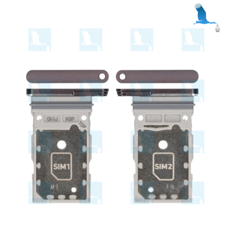 Galaxy S21 FE - SIM card Tray (DS) - GH98-46790A - Gris (Graphite) - Galaxy S21 FE (G990B) - ori