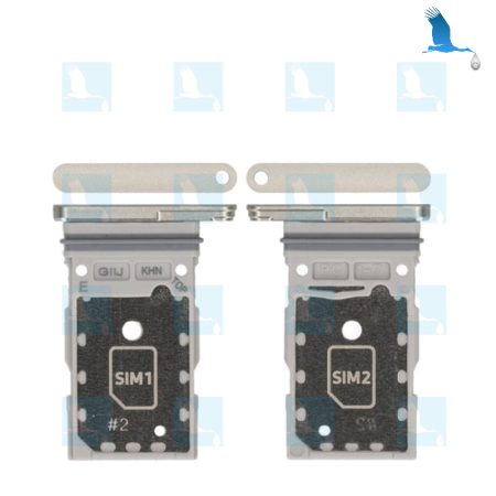 Galaxy S21 FE - SIM card Tray (DS) - GH98-46790C - Verde (Olive) - Galaxy S21 FE (G990B) - ori