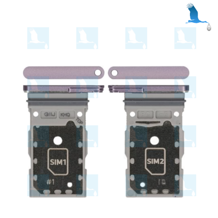 Galaxy S21 FE - SIM card Tray (DS) - GH98-46790D - Viola (Lavender) - Galaxy S21 FE (G990B) - ori