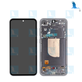 S23 FE - LCD + Touch + Frame - GH82-32854A - service pack - Nero (Graphite) - Galaxy S23 FE (S711B) S23 FE - LCD + Touch + Frame - GH82-32854A - service pack - Nero (Graphite) - Galaxy S23 FE (S711B)