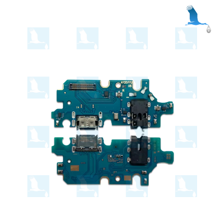 M13 - Charging board and flex connector - GH96-15262A - M13 (4G) M135F