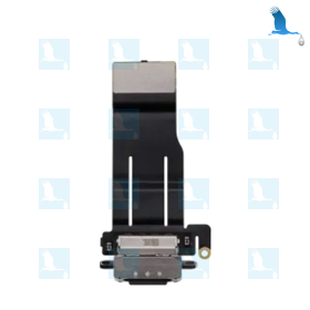 Charging Port + Flex - Space Black - iPad Pro 2024, 13 inch (M4) A2925, A2926 Charging Port + Flex - Space Black - iPad Pro 2024, 13 inch (M4) A2925, A2926