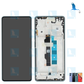 LCD + Touch + Frame - 56000300N600 - Noir (Midnight black) - Xiaomi Redmi Note 13 Pro 4G (23117RA68G) LCD + Touch + Frame - 56000300N600 - Noir (Midnight black) - Xiaomi Redmi Note 13 Pro 4G (23117RA68G)