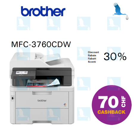 Brother - MFC-L3760CDW - Laser Led - Colore