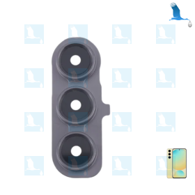 S24 FE - Camera deco with lenses - Argent (Silver) - Samsung Galaxy S24 FE - ori S24 FE - Camera deco with lenses - Argent (Silver) - Samsung Galaxy S24 FE - ori