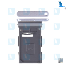 S25 / S25+ / SIM Card Tray - Silver shadow - Samsung Galaxy S25 SM-S931B / S25 Plus S936B S25 / S25+ / SIM Card Tray - Silver shadow - Samsung Galaxy S25 SM-S931B / S25 Plus S936B