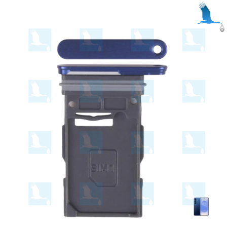 S25 / S25+ / SIM Card Tray - Dark blue (Navy) - Samsung Galaxy S25 SM-S931B / S25 Plus S936B