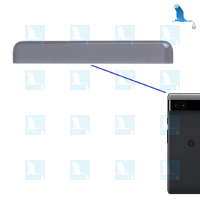 Coque arrière supérieure avant - Gris - Google Pixel 6A  (GX7AS/GB62Z/G1AZG) - ori Coque arrière supérieure avant - Gris - Google Pixel 6A  (GX7AS/GB62Z/G1AZG) - ori