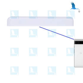 Coque arrière supérieure avant - Blanc - Google Pixel 6A  (GX7AS/GB62Z/G1AZG) - ori Coque arrière supérieure avant - Blanc - Google Pixel 6A  (GX7AS/GB62Z/G1AZG) - ori