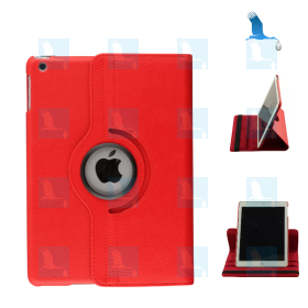 Book Case - ROT360 - Rouge - iPad 6, iPad 5, iPad Air 2, iPad Air - 9,7 pouces Book Case - ROT360 - Rouge - iPad 6, iPad 5, iPad Air 2, iPad Air - 9,7 pouces