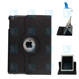 Book Case - ROT360 - Black - iPad 6, iPad 5, iPad Air 2, iPad Air - 9,7 inches Book Case - ROT360 - Black - iPad 6, iPad 5, iPad Air 2, iPad Air - 9,7 inches